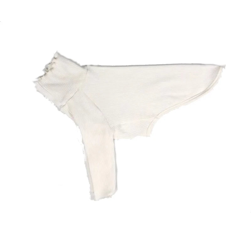 Pyjama Confortable (Deux Pattes) pour Greyhound & Whippet | Vêtements Tricotés en Fil Doux, Coupe Décontractée (Toutes Saisons)