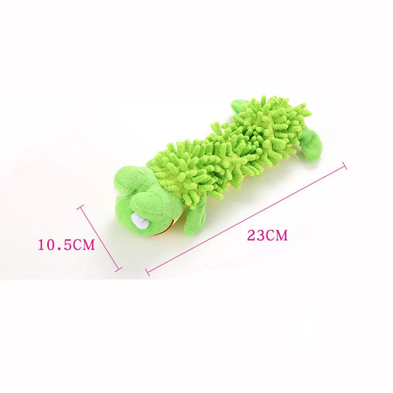 Jouet Grinçant en Polaire Douce pour Petit Chien | Peluche Durable Anti-Ennui (Chihuahua, Bichon) et Mâcher pour Nettoyage des Dents