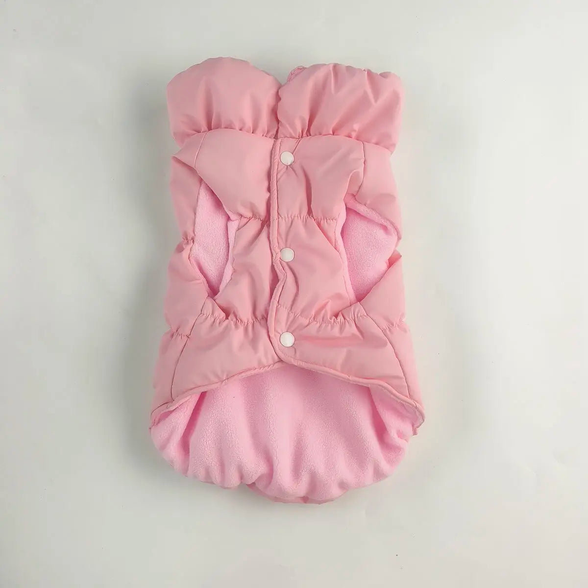 Veste Hiver Rembourrée en Coton Boutonnée | Manteau Épais et Chaud (Nouveau Style) pour Petit Chien, Chiots et Chatons  2. Description Produite Optimisée