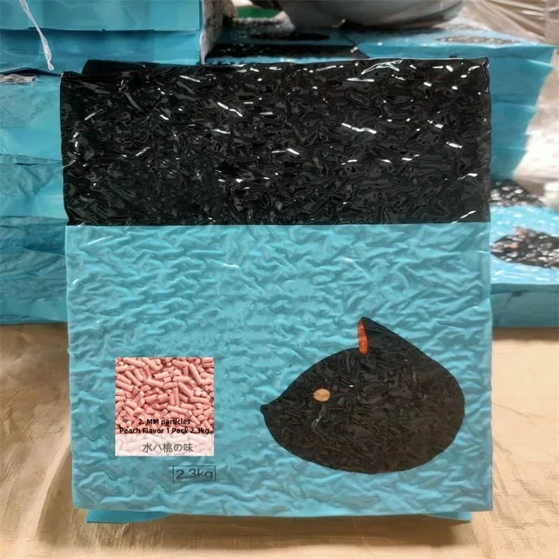 Kit PROPRETÉ : Bac à Litière Grande Clôture (Semi-Fermé) + Litière Tofu Désodorisant | Épais, Anti-Éclaboussures & Pelle Incluse