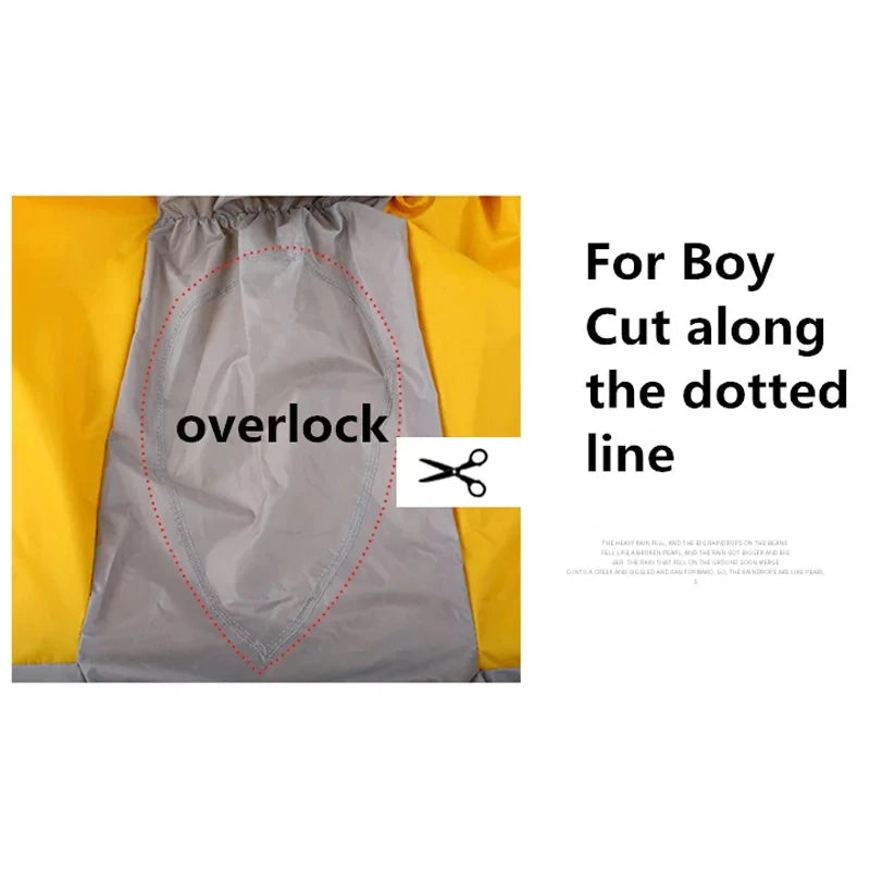 Manteau de Pluie Imperméable pour Chiens – Léger, Résistant & À Capuche (Moyens et Grands Chiens)