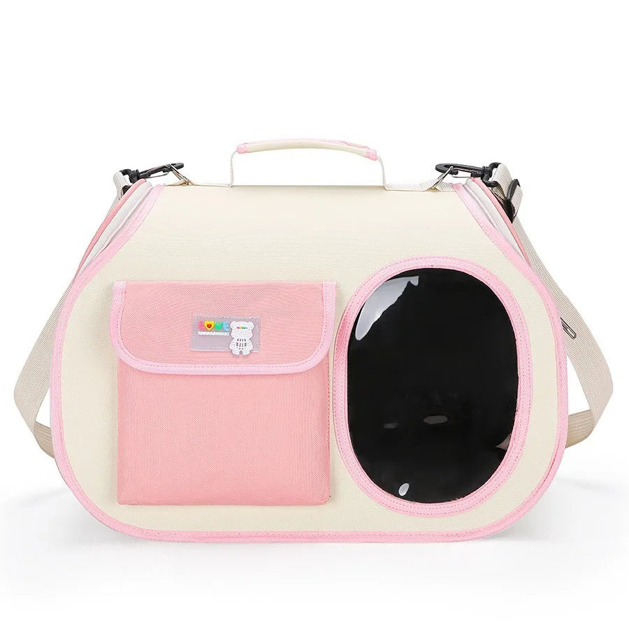 Sac de transport pour chats, fournitures pour animaux de compagnie, sac Portable pour chats et petits chiens, idéal pour les voyages et les activités de plein air, adapté aux chats