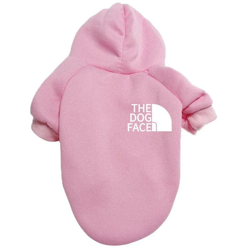 Sweat à Capuche Coupe-Vent Chaud pour Chien (XS à 9XL) | Veste Coton, Adaptée Petit à Grand Chien (Bulldog Français)