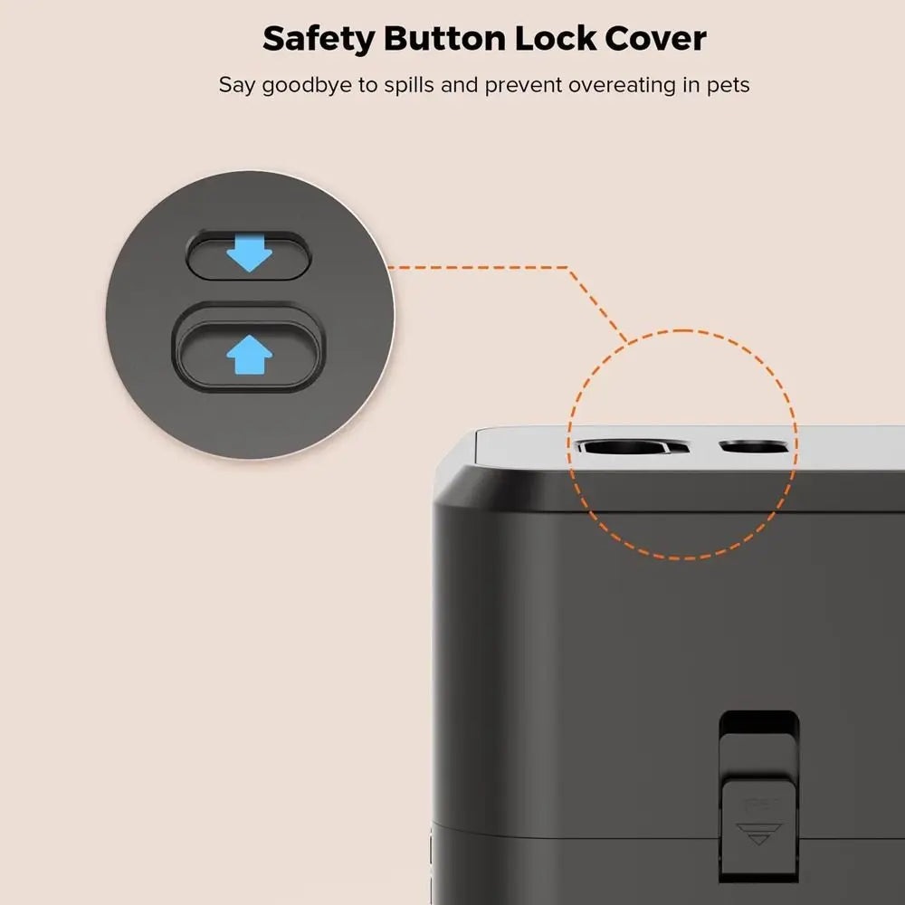 Bouton/WIFI Version 2L mangeoire pour chat intelligente minuterie quantitative automatique mangeoire pour chien APP contrôle chien distributeur de nourriture sèche pour chats chien
