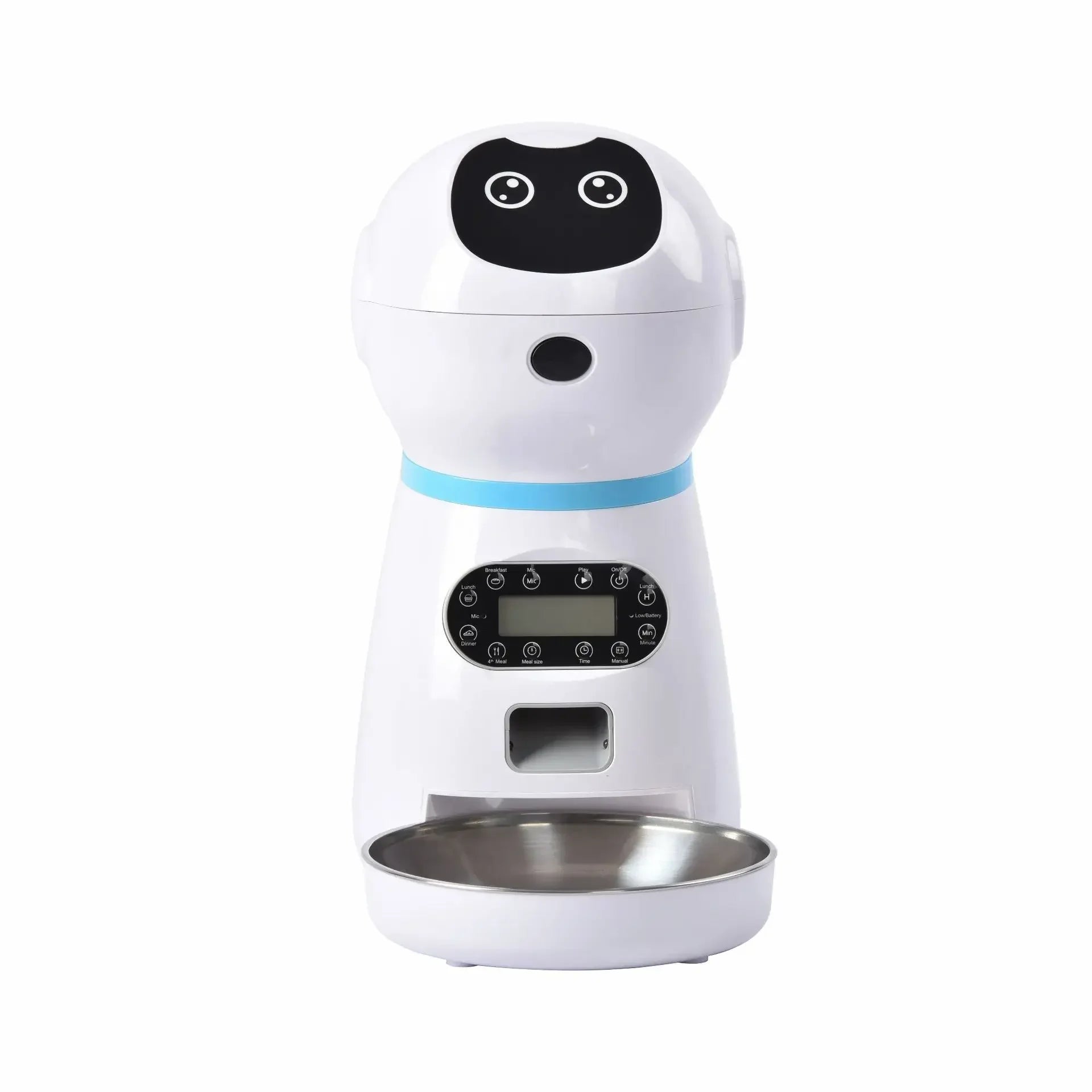Mangeoires intelligentes adaptées aux animaux de petite et moyenne taille, distributeur de nourriture sèche de 3,5 litres, mangeoire d'eau de 2 L, mangeoire automatique pour chiens et chats