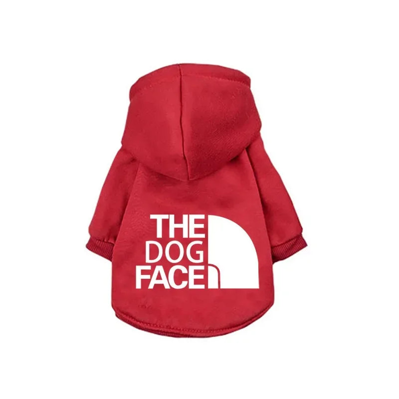 Sweat à Capuche Coupe-Vent Chaud pour Chien (XS à 9XL) | Veste Coton, Adaptée Petit à Grand Chien (Bulldog Français)