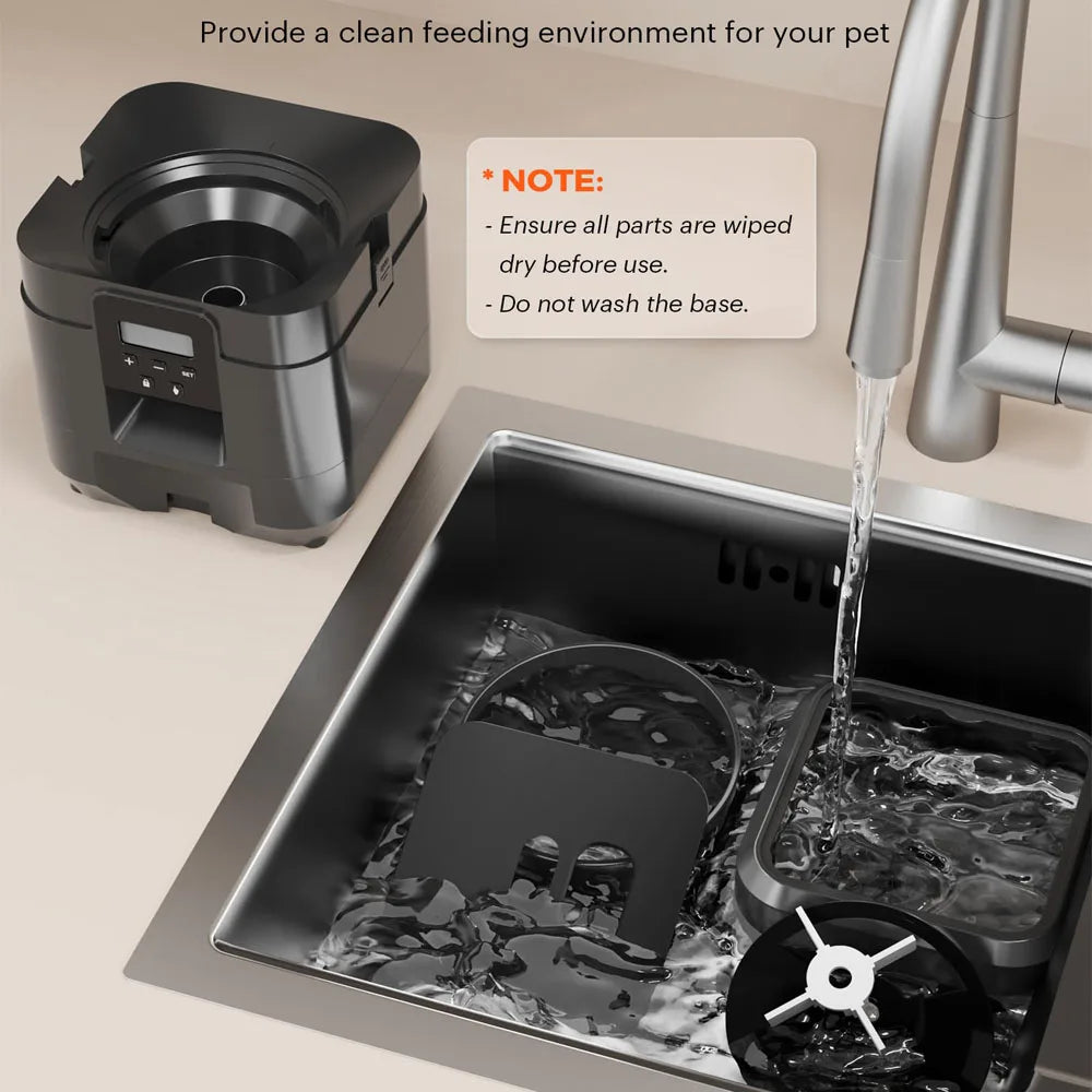 Distributeur automatique de croquettes – Programmable | 2–4 L | Chats & Chiens