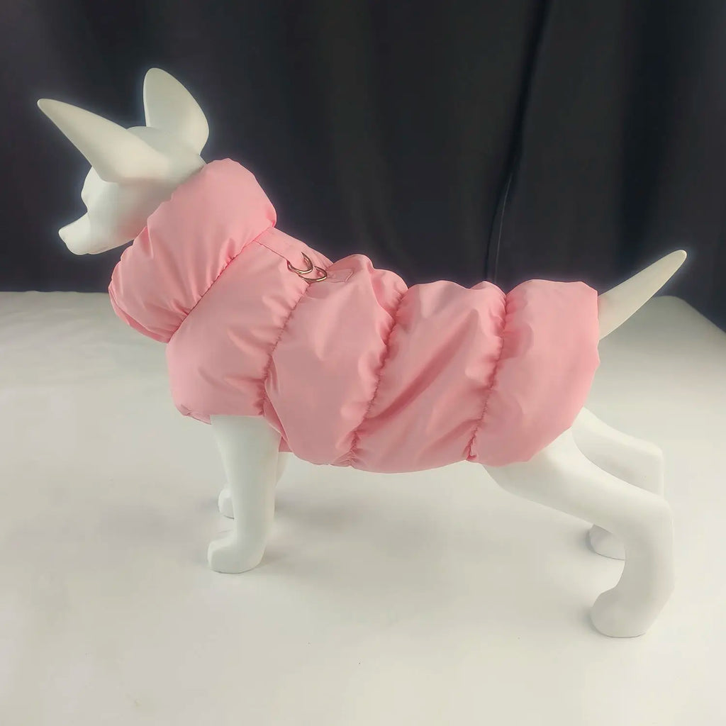 Veste Hiver Rembourrée en Coton Boutonnée | Manteau Épais et Chaud (Nouveau Style) pour Petit Chien, Chiots et Chatons  2. Description Produite Optimisée