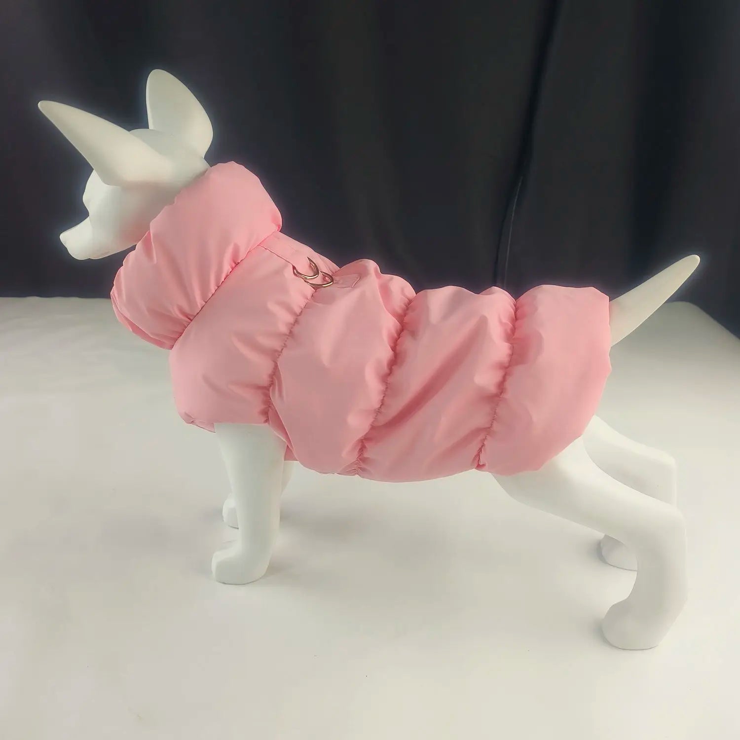 Veste Hiver Rembourrée en Coton Boutonnée | Manteau Épais et Chaud (Nouveau Style) pour Petit Chien, Chiots et Chatons  2. Description Produite Optimisée