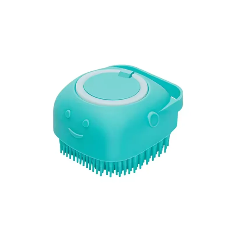Brosse de Massage de bain multifonctionnelle, salle de bain, chiot, gros chien, chat, sécurité souple, accessoires pour animaux de compagnie en Silicone, outils pour chiens et chats, nouvelle collection