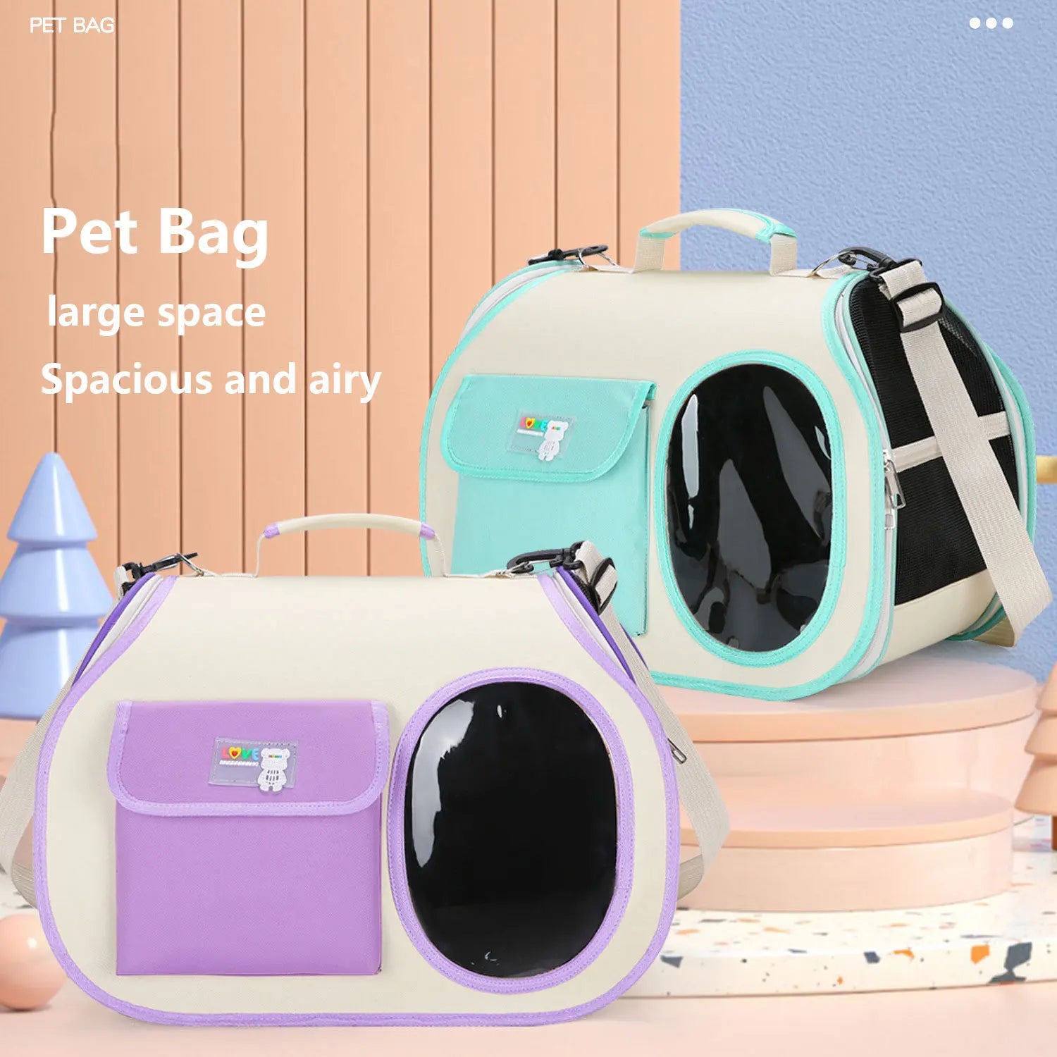 Sac de transport pour chats, fournitures pour animaux de compagnie, sac Portable pour chats et petits chiens, idéal pour les voyages et les activités de plein air, adapté aux chats