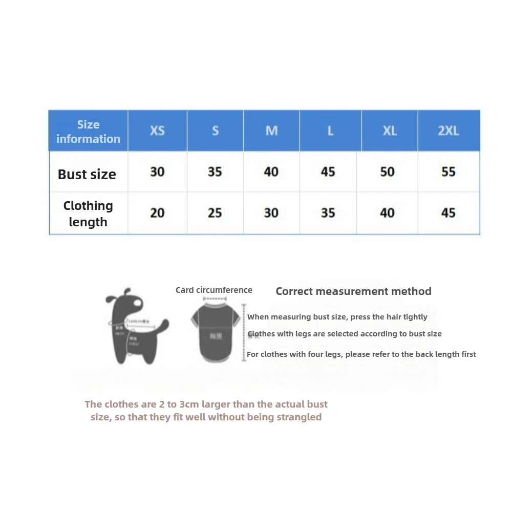 Combinaison 4 Pattes (Réglable) Chaude pour Petit Chien | Vêtements Confortables en Fibre Polyester (Fournitures Printemps/Automne)