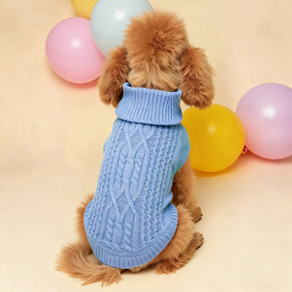 Chandail Doux et Léger pour Chien (Fibre Confortable) | Vêtement Chaud, Tendance et Portable pour l'Automne et l'Hiver