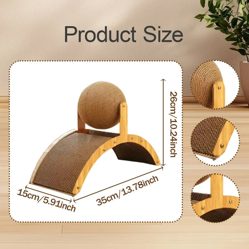 Jouet à gratter lapin pour chats, chatons, jeu d'intérieur, meubles de protection, grattoir en Sisal naturel, accessoire d'entraînement pour animaux de compagnie