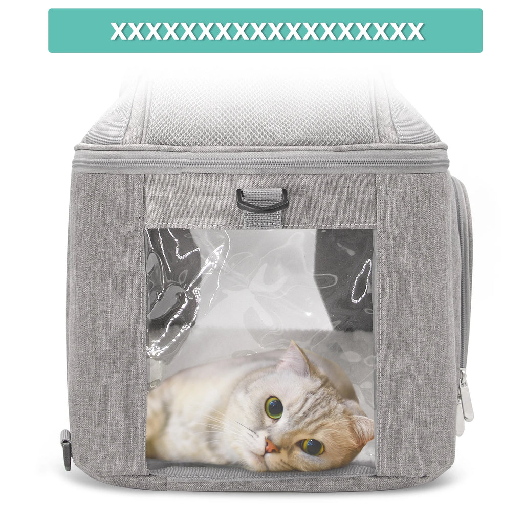 Sac à dos pour animaux de compagnie, sac de Transport respirant pour chat, sac de Transport approuvé par la compagnie aérienne pour petits chiens et chats
