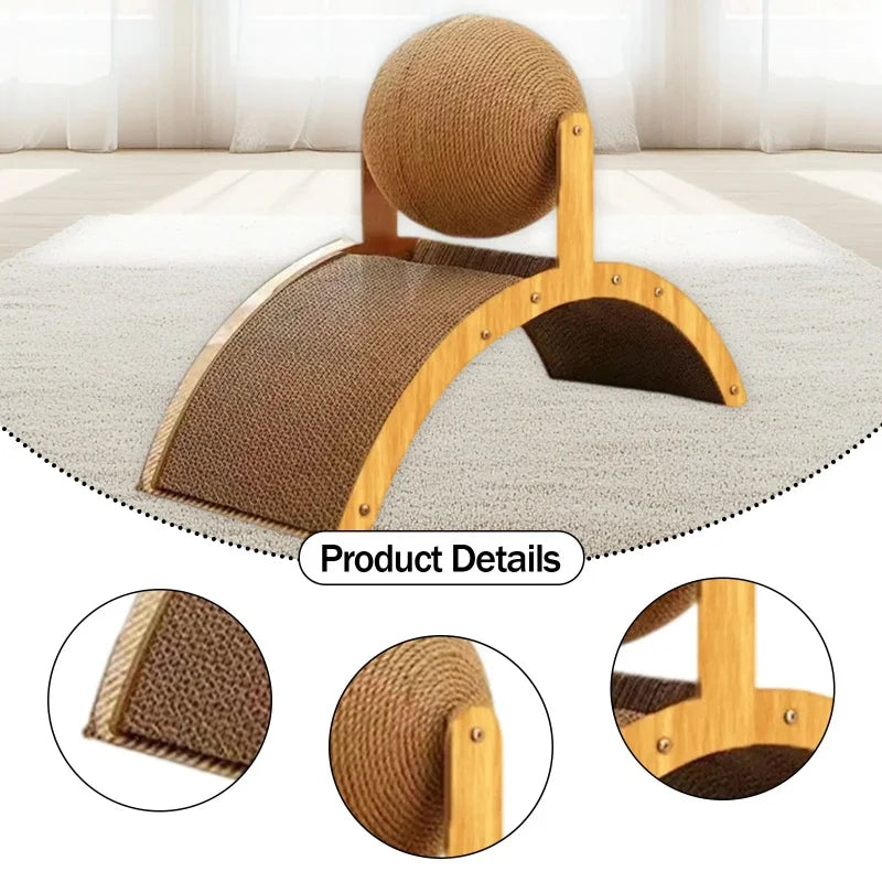 Jouet à gratter lapin pour chats, chatons, jeu d'intérieur, meubles de protection, grattoir en Sisal naturel, accessoire d'entraînement pour animaux de compagnie