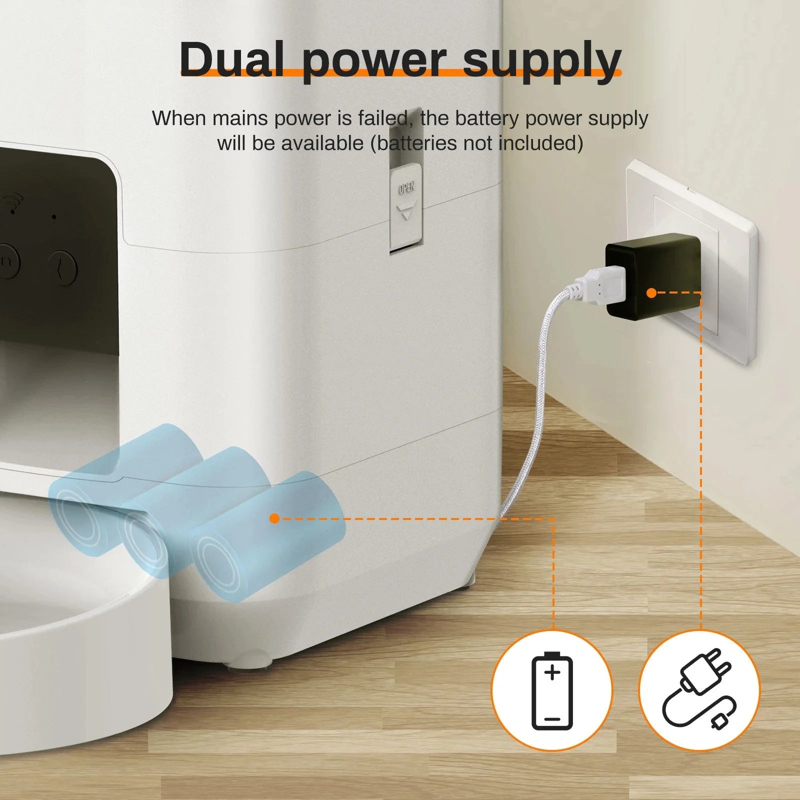 6L mangeoire pour animaux de compagnie intelligente mangeoire automatique pour chat chien Machine de nourriture lente avec distributeur automatique de nourriture pour chat quantitatif chronométré bol pour chien et chat