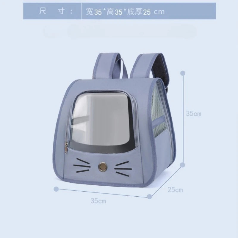 Sac de Transport pour animaux de compagnie, sac à dos pour chat, sac à bandoulière Portable respirant pour l'extérieur, pour chats, petits chiens, fournitures de Transport pour animaux de compagnie