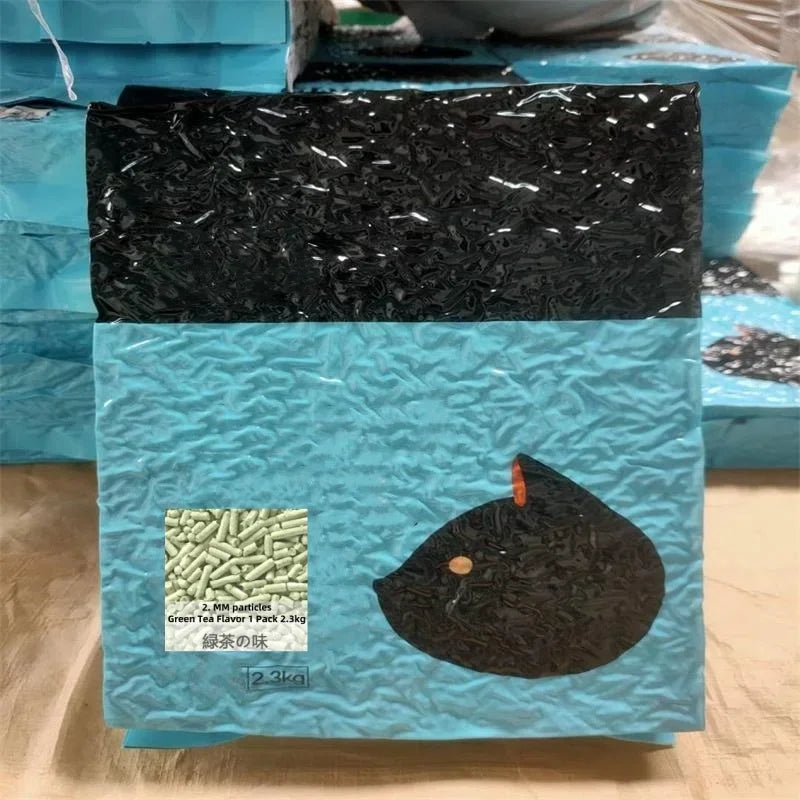 Kit PROPRETÉ : Bac à Litière Grande Clôture (Semi-Fermé) + Litière Tofu Désodorisant | Épais, Anti-Éclaboussures & Pelle Incluse