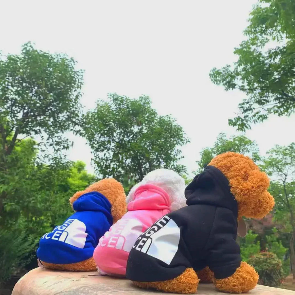 Sweat à Capuche Coupe-Vent Chaud pour Chien (XS à 9XL) | Veste Coton, Adaptée Petit à Grand Chien (Bulldog Français)