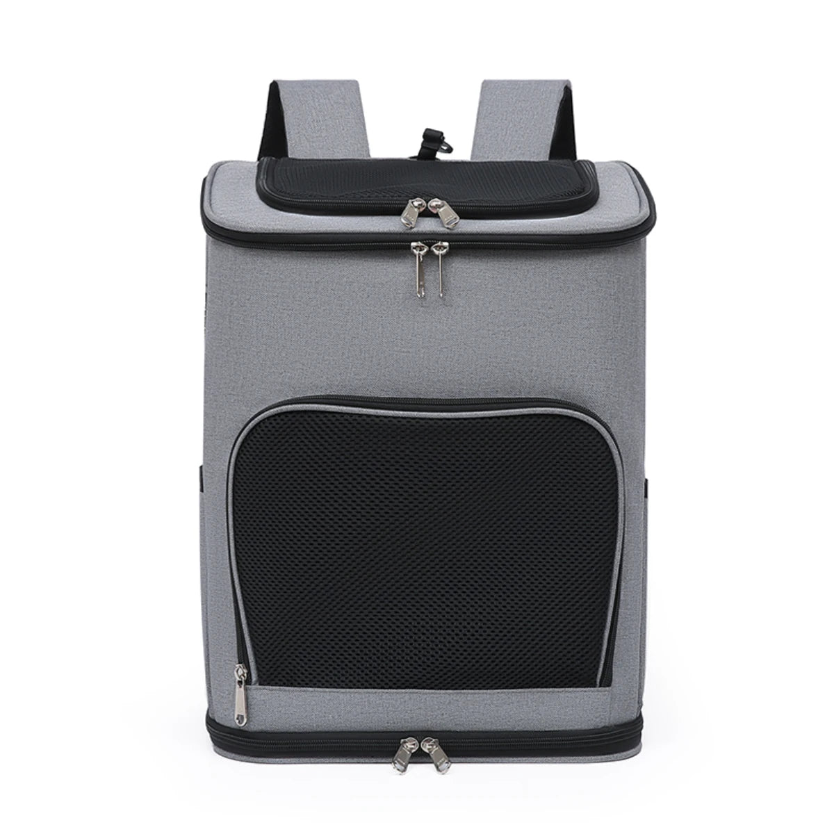 Porte-animaux pour chats, sac à dos en toile de grande capacité pour chiens, sac à bandoulière portable pour chat, sac à dos pour chat, porte-animaux pour voyager et voyages en plein air