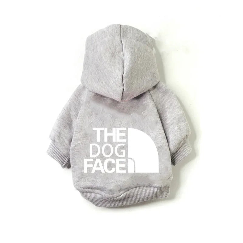 Sweat à Capuche Coupe-Vent Chaud pour Chien (XS à 9XL) | Veste Coton, Adaptée Petit à Grand Chien (Bulldog Français)