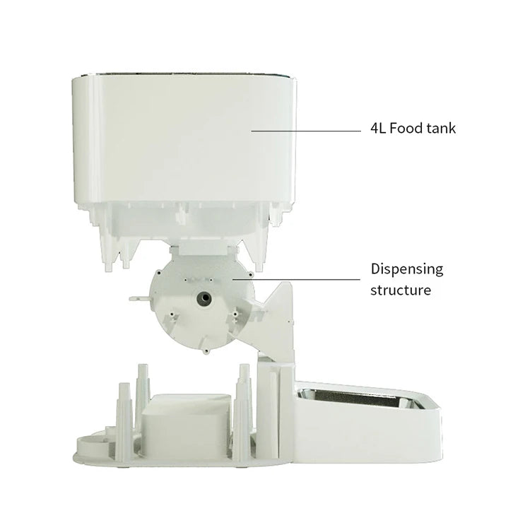 Mangeoire automatique intelligente pour animaux de compagnie, meilleure vente en gros pour chats et chiens, vente en gros