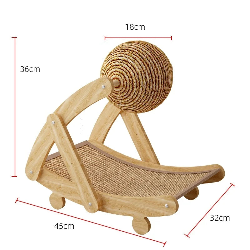 Jouet à gratter lapin pour chats, chatons, jeu d'intérieur, meubles de protection, grattoir en Sisal naturel, accessoire d'entraînement pour animaux de compagnie