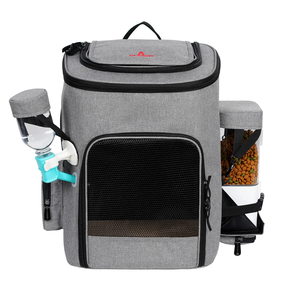 Sac à Dos de Transport Oxford (31x25x40 cm) | Conception Facile, Léger (1,9 kg), Idéal Mobilité Animale & Voyage (Toutes Saisons)